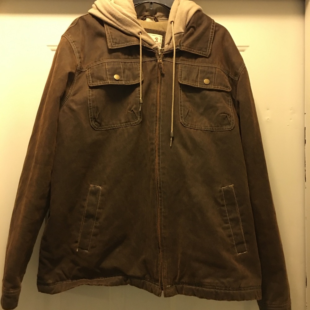 Vintage Duck Head Jean Co. suede jacket